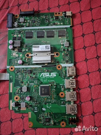 Рабочие материнские платы на ноутбуки Asus