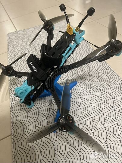 Fpv квадрокоптер 7 дюймов для cinematic