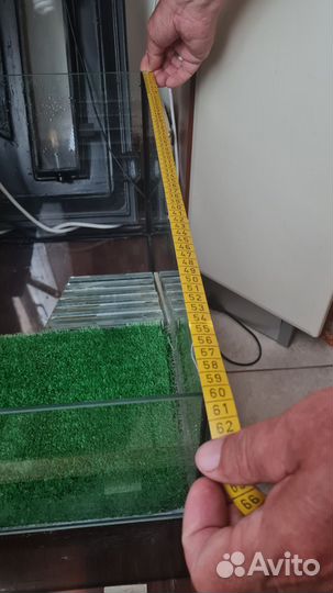 Красноухая черепаха и аквариум большой