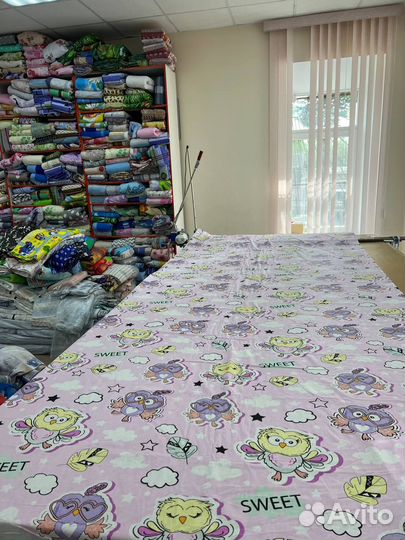 Ткань поплин отрезы 150см 100 хлопок