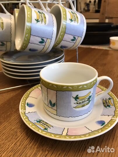 Чайный сервиз на 6 персон, новый