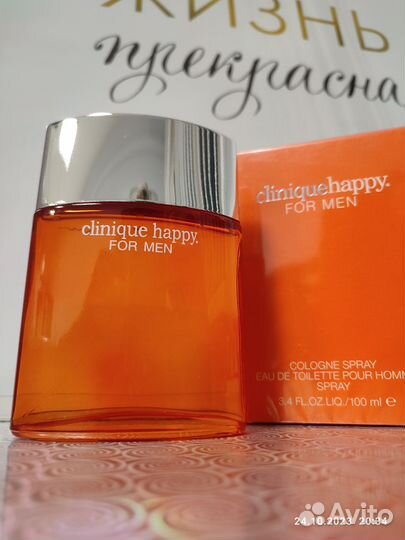 Одеколон мужской clinique Happy for Men