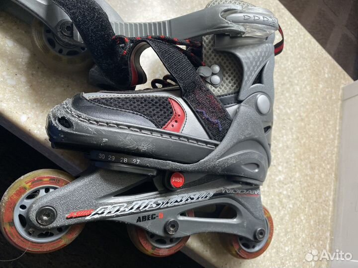 Ролики раздвижные 27-30