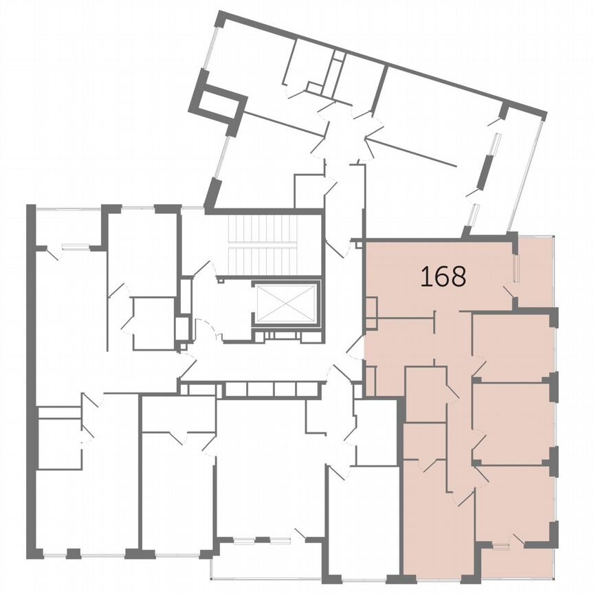 4-к. квартира, 94,3 м², 5/10 эт.