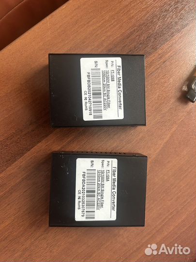 Медиаконвертеры комплект