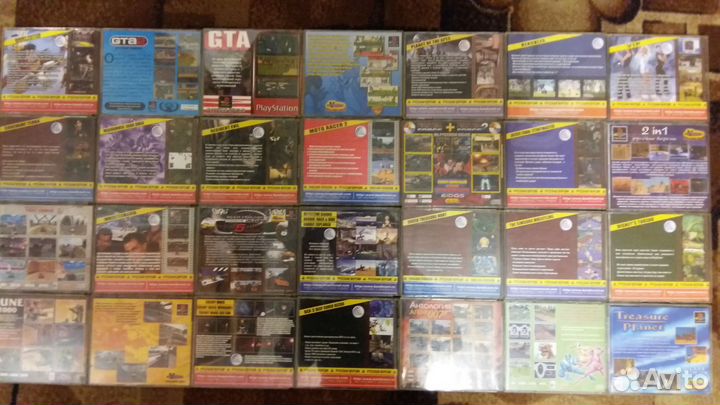 Диски на Sony playstation 1, игры ps1