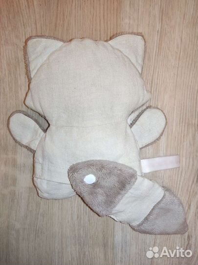 Грелка с вишневыми косточками Енот Мякиши