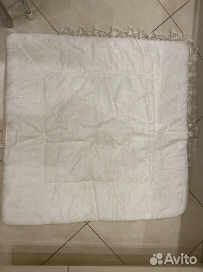 Зимний конверт-одеяло на выписку с шерстью