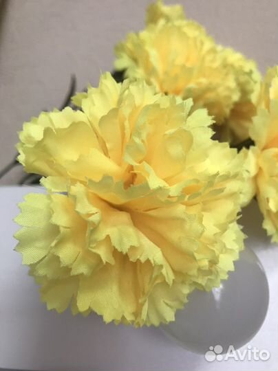 Цветы искусственные Гвоздики