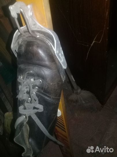 Лыжи беговые, ботинки лыжные