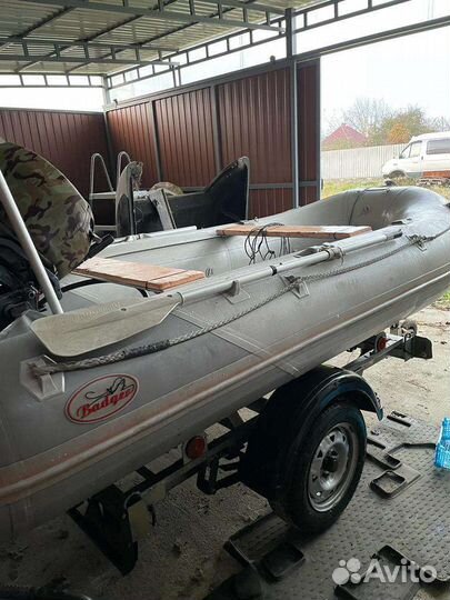 Лодка Баджер с мотором Ямаха