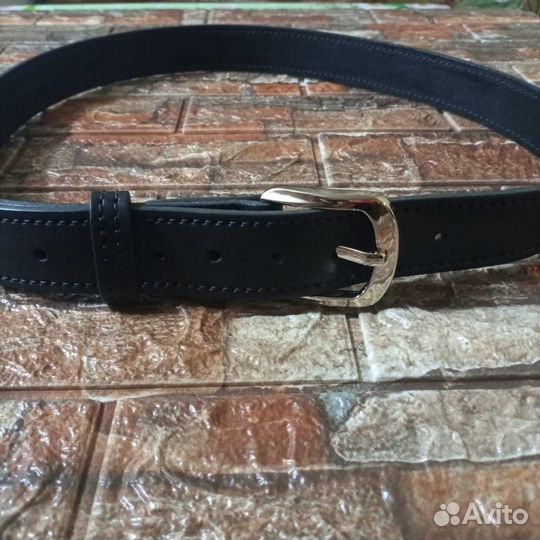 Мужской кожаный ремень