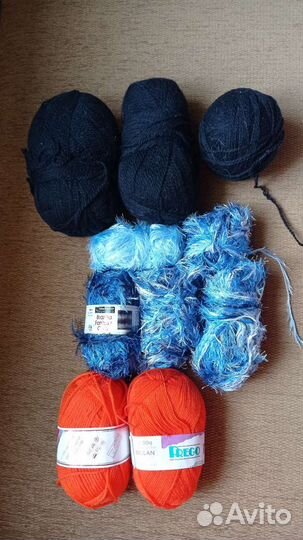 Пряжа разная, мохер