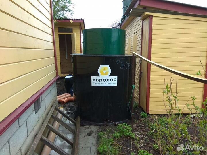 Установка септика Био септика под ключ