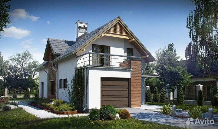 Одноэтажные и двухэтажные дома под ключ