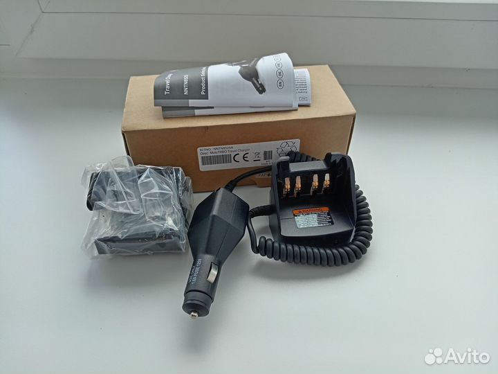 Motorola nntn8525A зарядник авто для рации dp4801e