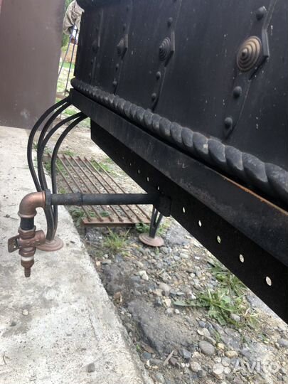 Мангал для горячего копчения