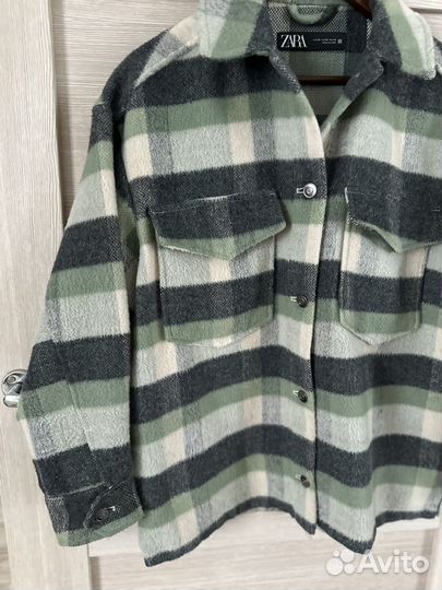 Куртка рубашка Zara на осень