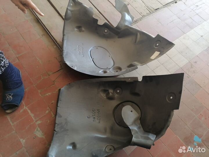 Подкрылки renault megane 2