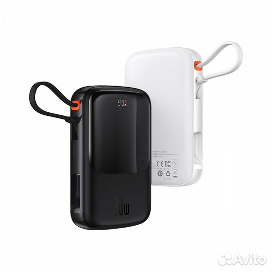 Внешний аккумулятор Baseus Qpow2 22.5W 10000 mAh