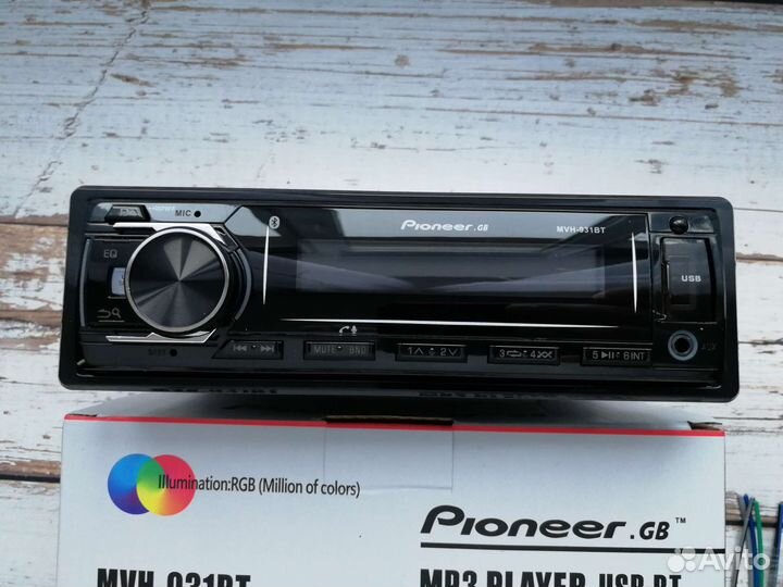 Магнитола pioneer процессорная 931 с bluetooth