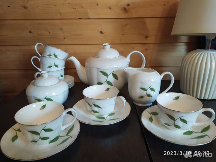 Сервиз чайный новый
