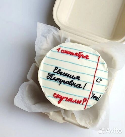 Торты Бенто к 1 сентября
