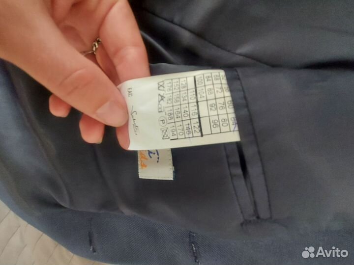 Пиджак школьный для мальчика 146