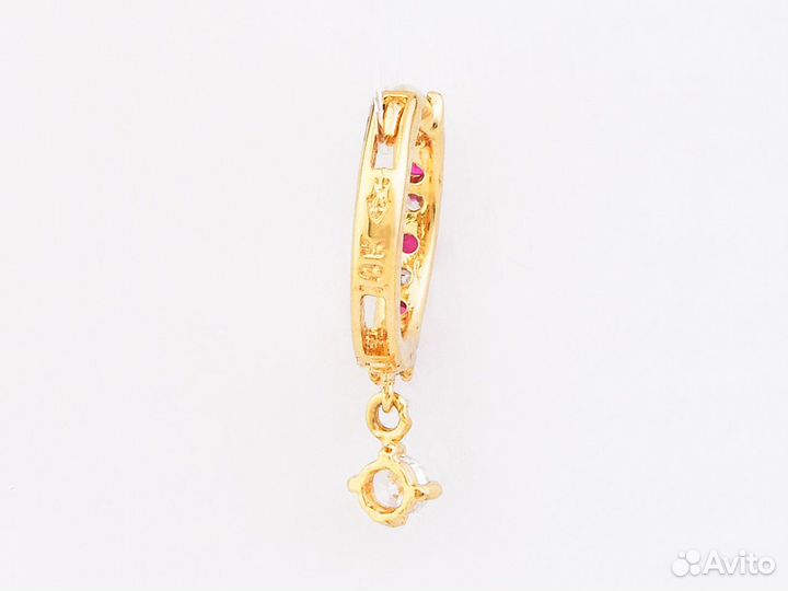 Серьги золотые