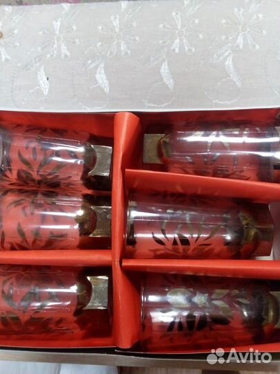 Набор стаканов бокалов