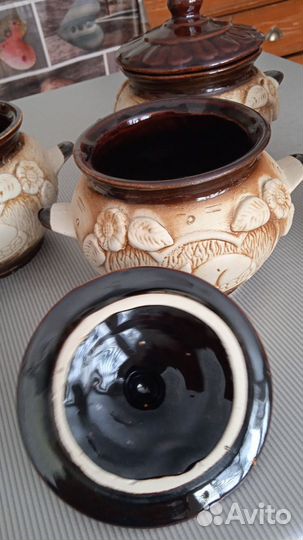 Горшочки глиняные для запекания