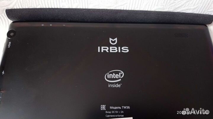 Планшет irbis