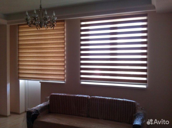 Жалюзи, рулонные шторы кассетного типа