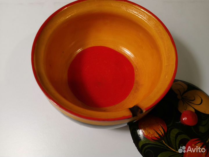 Сахарница хохлома