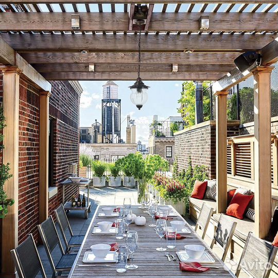 Светильник подвесной для уличный PL595 41172