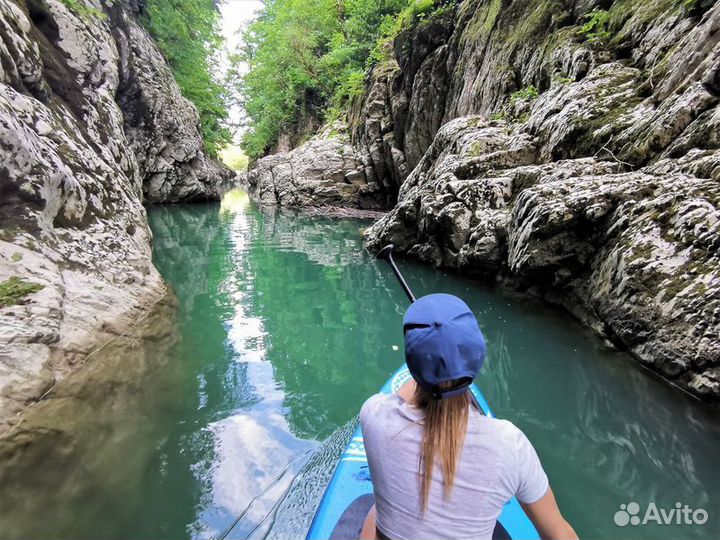 Прогулка на сапах по каньону, Сап тур