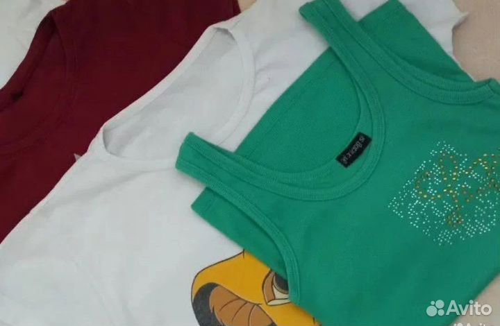 Футболки для девочки пакетом