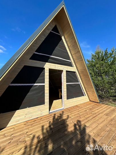 A-frame 6х6 под ключ