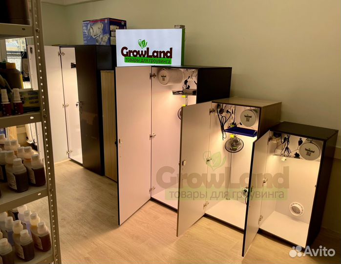 Гроубоксы мебельные шкафы/тумбы под ключ