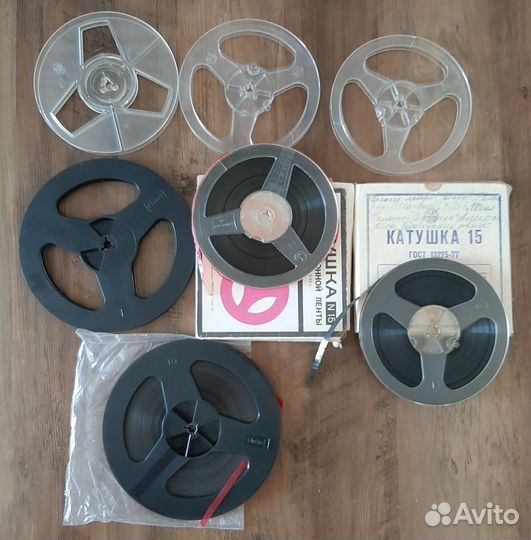 Катушки. Бабины с магнитной лентой