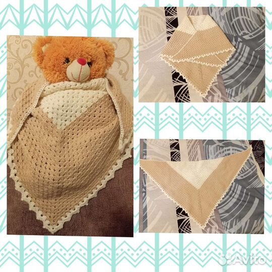 Шаль (шарф-бактус)