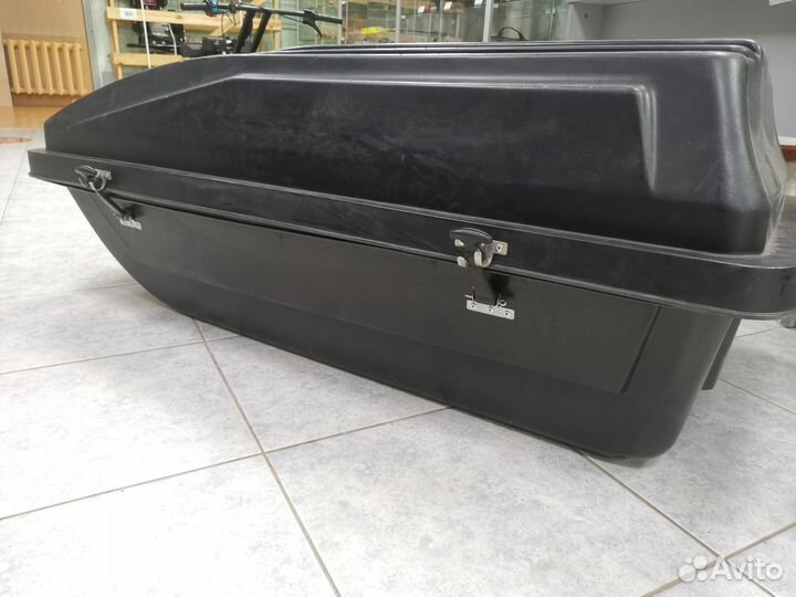 Сани волокуши люкс с крышкой