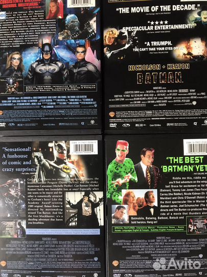 DVD без русского но есть перевод на мини дисках