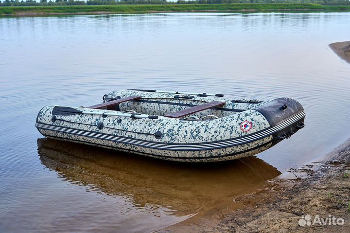 Лодка mishimo lite 300 Камуфляж пиксель