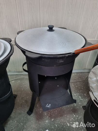 Казан чугунный