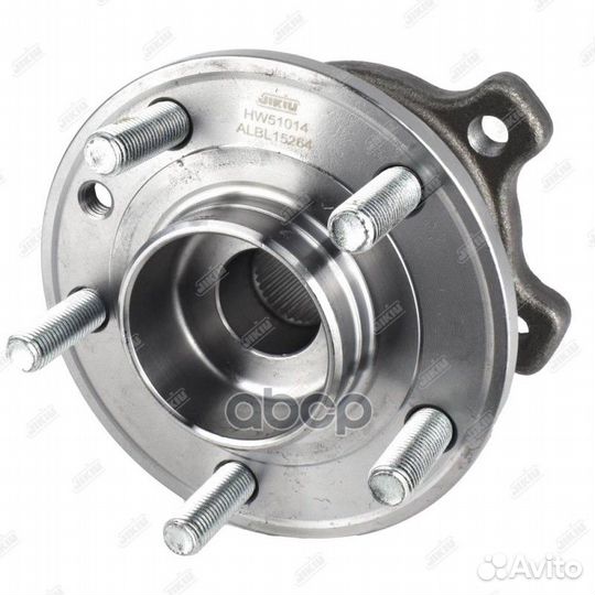 Ступица колеса с интегрированным подшипником HW