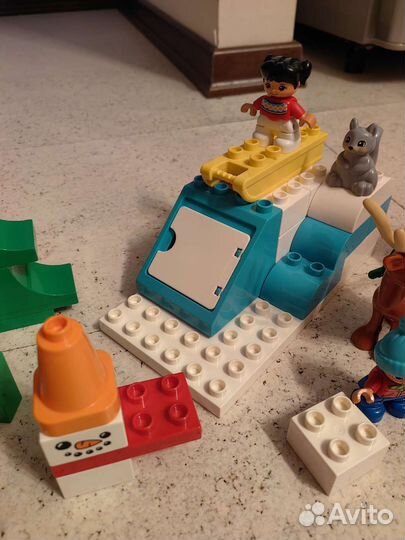 Lego duplo новый год 10837