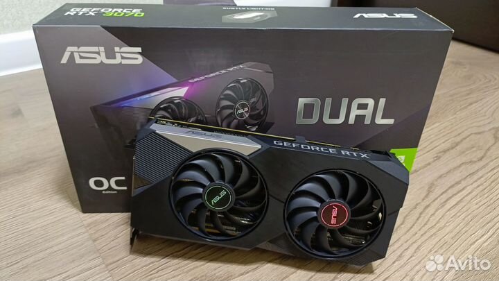 Видеокарта Asus RTX 3070 Dual OC