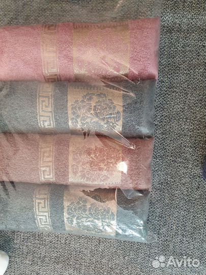 Новое полотенце 100 котон, размер 1м на 60