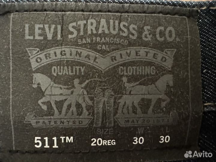 Джинсы Levi's Slim fit